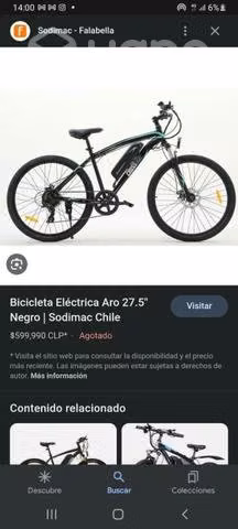 Bicicleta electrica Cross bike