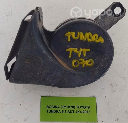 Bocina (TYT070) Toyota Tundra 5.7 AUT 4x4 2013