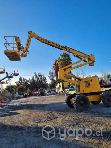 Plataforma articulada diesel 18mt manlift