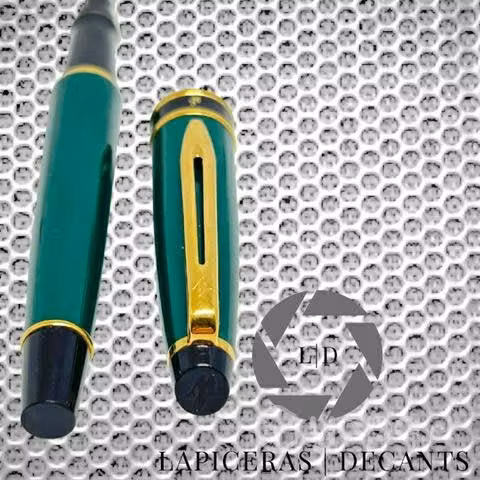 Lapicera Waterman Expert I Vintage de color verde - Imagen 4