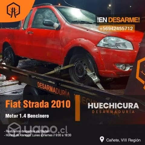 Tapiz techo fiat strada 2010
