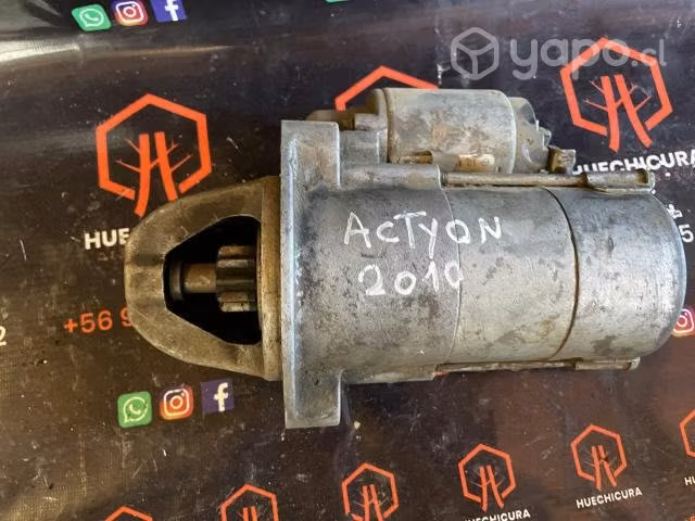 Motor de partida Ssangyong Actyon 2010