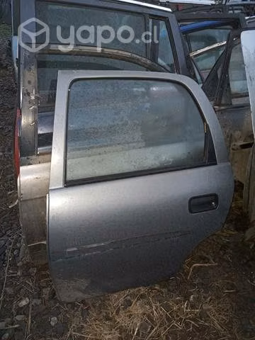 Chevrolet corsa puerta trasera izquierda chapa env