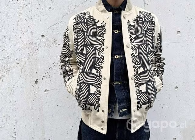 Bomber Louis Vuitton - Modelo Christopher Nemeth