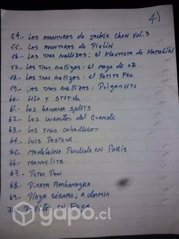 Película Canta con nosotros 101 notas vhs