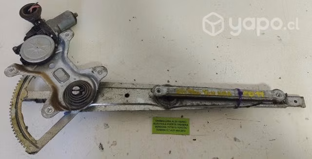 Crema Alza Vidrio Eléc Puerta Trasera Dere Toyota