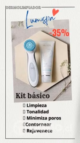 Dermolimpiador facial Lumispa