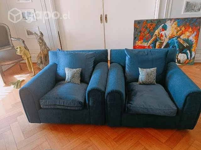 Living / sofa 3 cuerpos+ dos 1 cuerpo