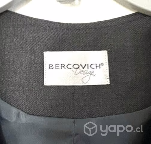 Chalequin 45% Lana Marca Bercovich Talla 42 Gris - Imagen 3