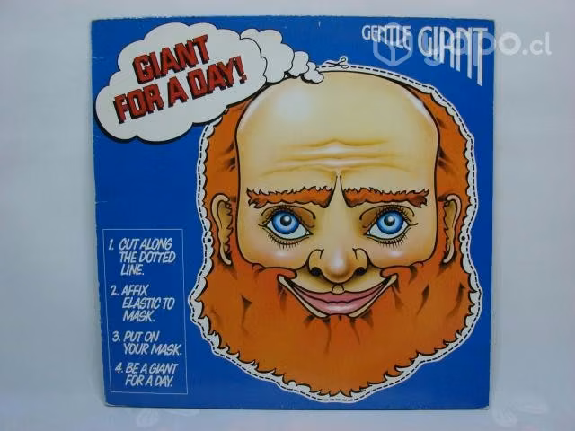 Vinilo Gentle Giant Giant For A Day Alemania 1978