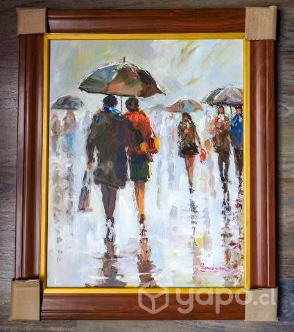 Cuadro- Pintura. Amor en grande