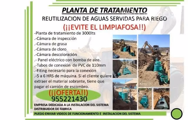 Planta de tratamiento de aguas servidas