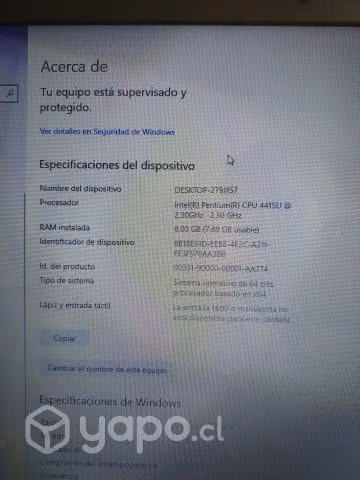 Computador lenovo ideapad 320