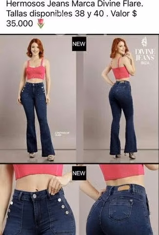 Disponible Divine jeans