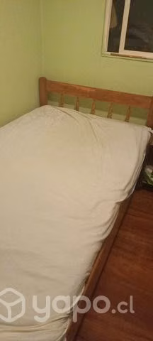 Cama de plaza y media