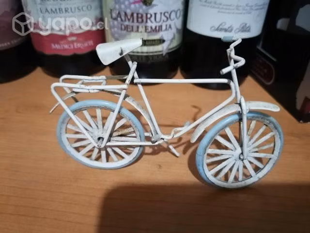 Bici metálica celeste - Imagen 5
