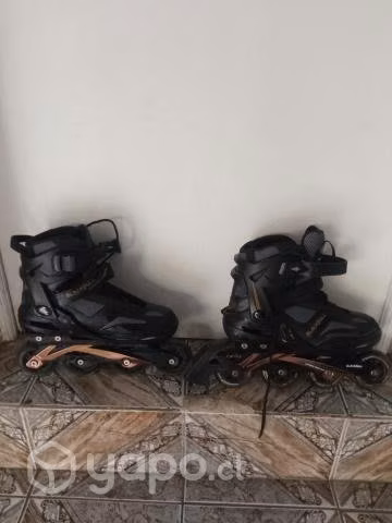 Patines blackbull talla 42+protecciones+ bolso