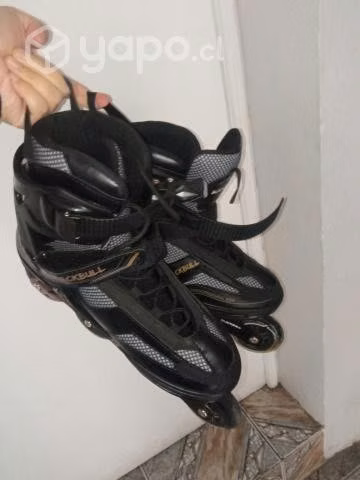 Patines blackbull talla 42+protecciones+ bolso