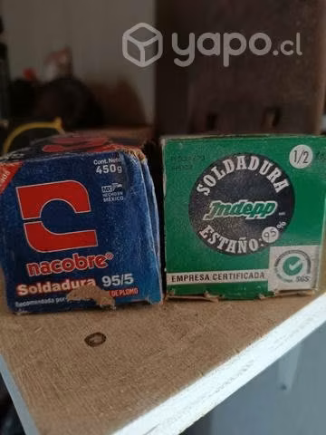 Soldadura estaño 95%