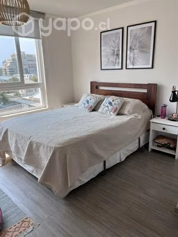 Cama de 2 plazas con respaldo con o sin colchón