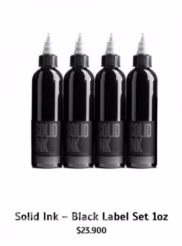 Kit de tatuajes + tintas