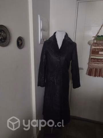 Abrigo de cuero