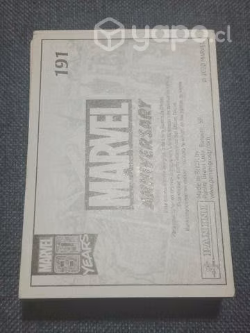 Laminas Marvel 91 unidades sin repetir 80 years