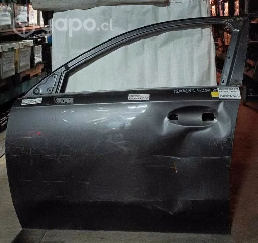 Puerta delantera izquierda mercedes w117 2018