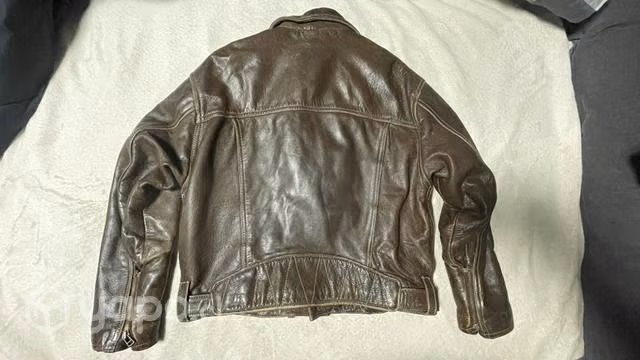 Chaqueta cuero Diesel talla L - Imagen 2