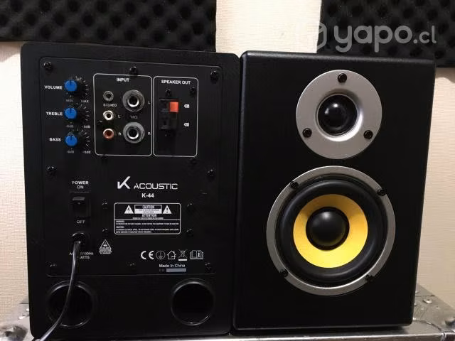 Monitores de estudio k acoustic k44