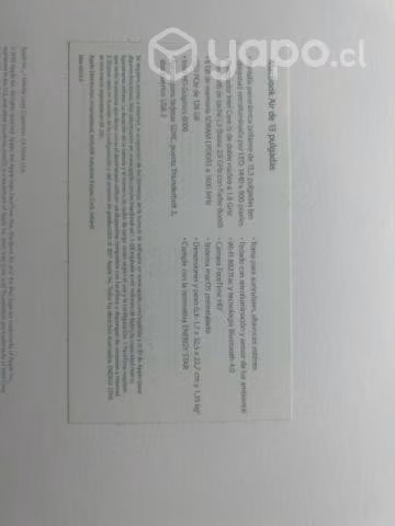 Macbook Air 13 pulgadas