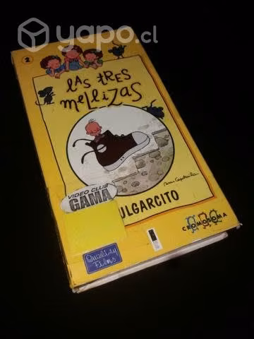 Película Las 3 mellizas; Pulgarcito vhs