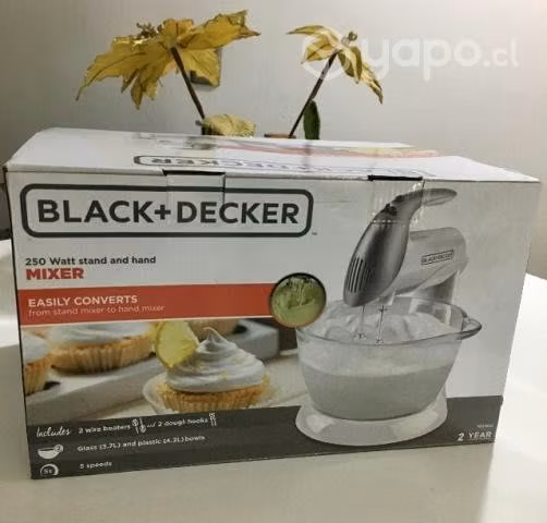 Batidora vertical y manual Black+Decker