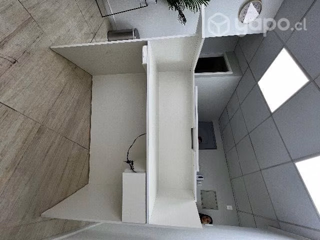 Mueble para recepción blanco con luz led - Imagen 4