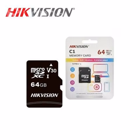 Memoria Micro SD 64Gb HIKVISION SHDC Clase 10 + Ad