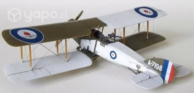 Maqueta armable de avión inglés Bristol F2B, 1/72