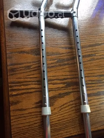 Muletas ajustables para niño