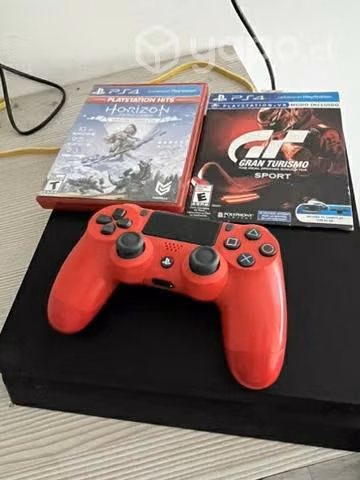 Ps4 slim 1tb+ control y 2 juegos