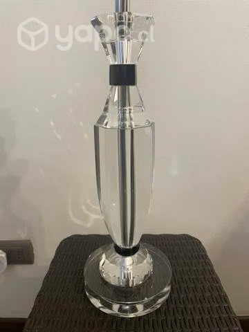 Lámpara de mesa con base de vidrio, marca Eglo - Imagen 4