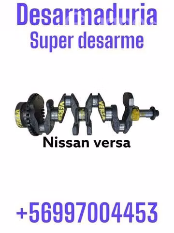 Sigueñal nissan versa desarmaduria