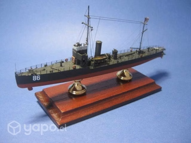 Maqueta Armable Torpedero Alemán I Guerra, A86, 1/
