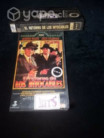 Película El retorno de los intocables vhs