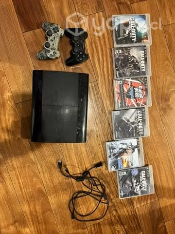 PS3 en buen estado + Juegos