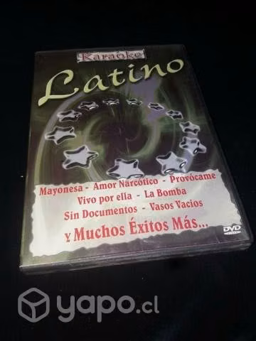 Película Musical Karaoke Latino Dvd