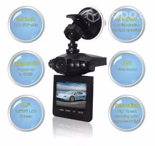 Camara de seguridad de auto full HD