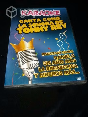 Película musical Karaoke canta como Tommy Rey dvd