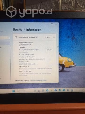 Computadora lenovo Combersable