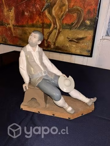 Lladro sancho panza porcelana