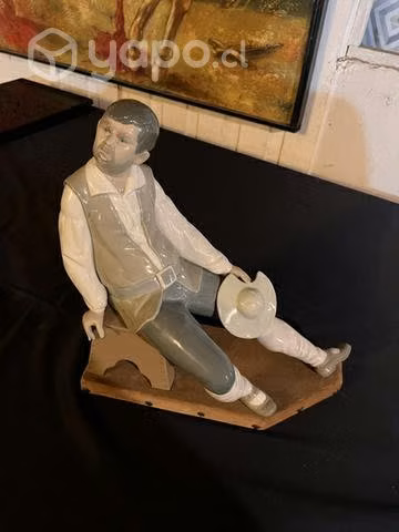 Lladro sancho panza porcelana