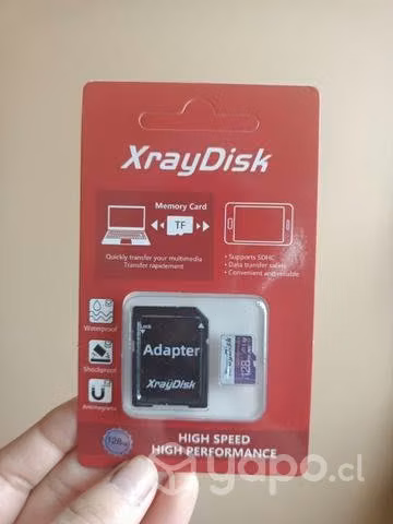 Tarjetas de memorias de 128 GB nuevas